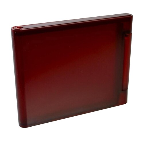 Kartell - Bookworm 11 - Serre-Livres  - rouge vin/PVC