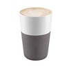 Eva Solo - Eva Solo Colour Grip - Tasse Latte Macchiato - gris/2 pièces/360ml/H 12.5cm/Ø 8.5cm