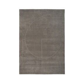 Linie Design - Lineal Poem wol tapijt 170x240cm