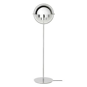 Gubi - Lampadaire Multi-Lite structure chrome