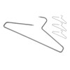 Schönbuch - 0117 - Kleerhanger set - alu grijs/4 stuks