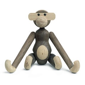 Kay Bojesen Denmark - Figurine en bois singe petit chêne