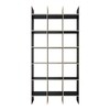 Moormann - FNP Regal System MDF - schwarz/Materialstärke MDF: 16mm/105x223cm