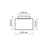 Serien - Reef Ceiling - Plafonnier - dessin au trait