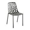 Fast - Forest - Tuinstoel - grijs metalic/poeder gecoat