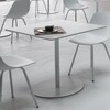 la palma - Brio Fix 72 - Table de bistrot châssis blanc