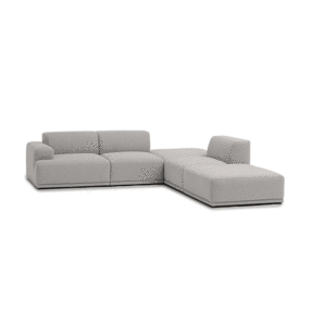Muuto - Canapé d'angle modulable configuration 3 Connect Soft