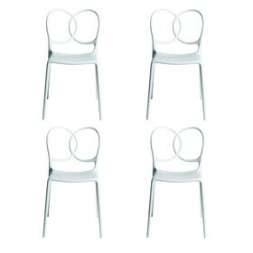 Driade - Set de 4 chaise de jardin Sissi