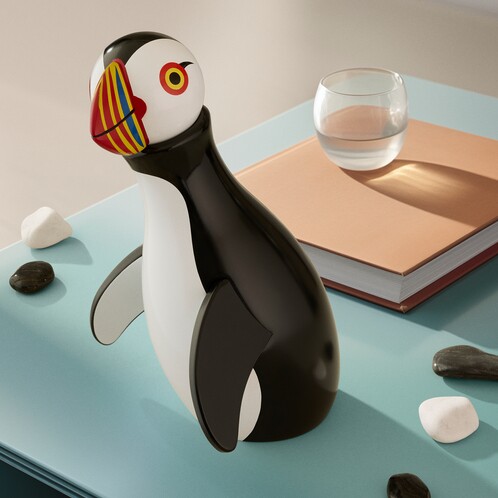 Kay Bojesen Denmark Wooden Figurine Atlantic Puffin | AmbienteDirect