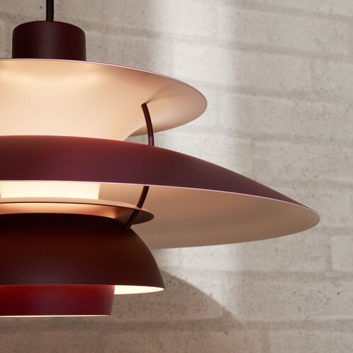 Louis Poulsen PH 5 Monochrome Suspension Lamp | AmbienteDirect