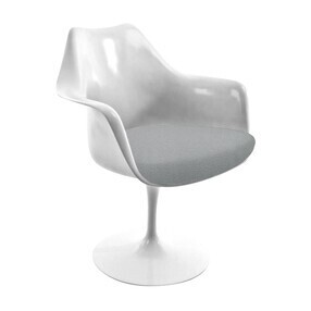 Knoll International - Saarinen Tulip armleunstoel draaibaar