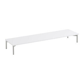 Muuto - Stacked 2.0 podium met buisvoet 131x35cm