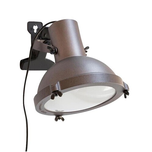 Nemo - Projecteur 165 Klemmleuchte - Mokka/matt/H 22cm/Ø 17cm/ohne Leuchtmittel