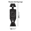 Vitra - Wooden Doll Dog - Poupée de bois - dessin au trait