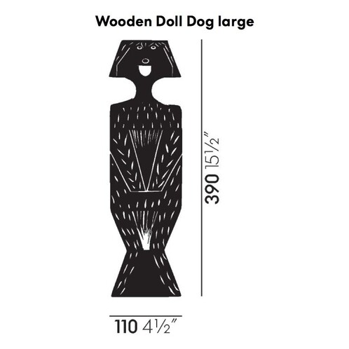 Vitra Wooden Doll Dog | AmbienteDirect