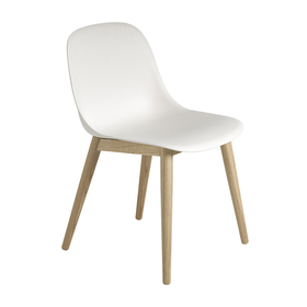 Muuto - Chaise recyclé Fiber structure chêne