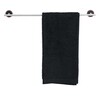 Rode Bath - Mafalda - Porte-serviettes - noir/argent/59.5cm/avec vis de fixation