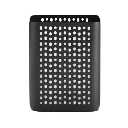 Normann Copenhagen - Nic Nac Organizer Storage Box H 13cm - black/powder coated/LxWxH 10,5x10,5x13cm