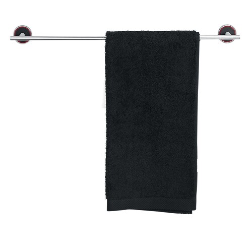 Rode Bath - Mafalda Handtuchhalter - schwarz/silber/59.5cm/inkl. Befestigungsschrauben