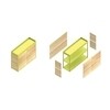 HAY - New Order Trays 200x34x8cm