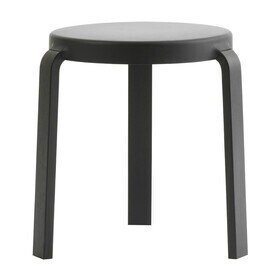 Normann Copenhagen - Tap Stool Black Oak Base