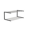 FROST - Nova Shoe Shelf - black-stainless steel/brushed/Size 1/61,9cm