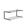 FROST - Nova Shoe Shelf - black-stainless steel/brushed/Size 1/61,9cm