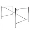 Richard Lampert - Eiermann 1 tafelonderstel midden - chroom/incl. hoogteverstelling 3,5cm/in het midden/110 x 66 x 78cm