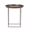 NORR 11 - Duke Small - Table d'appoint Ø 45cm - bronze/table démontable/H: 52cm