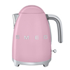 Smeg - SMEG KLF03 - Bouilloire 1,7l - cadillac rose/laqué/PxHxP 22,3x24,8x17,1cm/élément de chauffage intégré/Soft-Opening