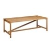 e15 - e15 TA21 Platz Dining Table H 75cm - oak/oiled/table top 5cm/LxWxH 230x92x75cm
