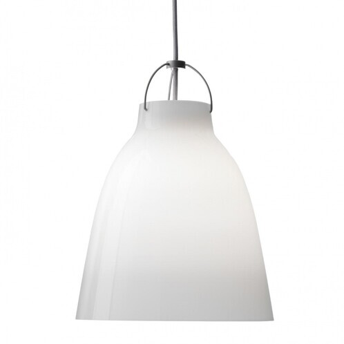 Lightyears - Caravaggio Opal Pendelleuchte - opal/Ø40cm