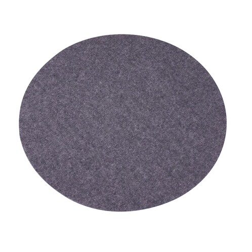 Hey-Sign - Seat Mat felt round anti-slip Ø 35cm - anthracite/felt/H 5mm