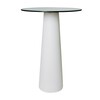 Moooi - Container Tisch rund - weiß/Laminat/Ø 70cm/H100cm