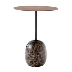 &Tradition - Lato LN8 Beistelltisch Platte Holz rund