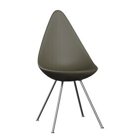 Fritz Hansen - Drop™ Stuhl Gestell verchromt