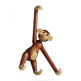 Kay Bojesen Denmark - Figurine en bois singe petit teck