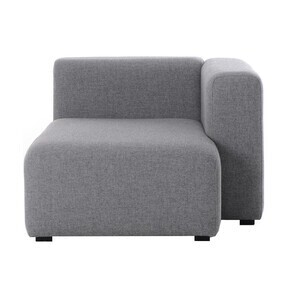 HAY - Module chaise longue droit étroit Mags 97x127,5cm