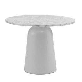 Normann Copenhagen - Turn bijzettafel in hoogte verstelbaar marmer