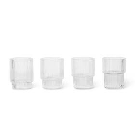Ferm Living - Ripple Shot Glass Set of 4
