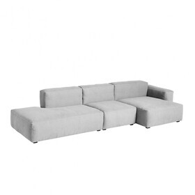 HAY - Mags Soft 3-Sitzer Sofa Armlehne niedrig 331x135,5x67cm