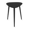 Gervasoni - Brick 244 Beistelltisch - schwarz/Eiche lasiert/H:64cm