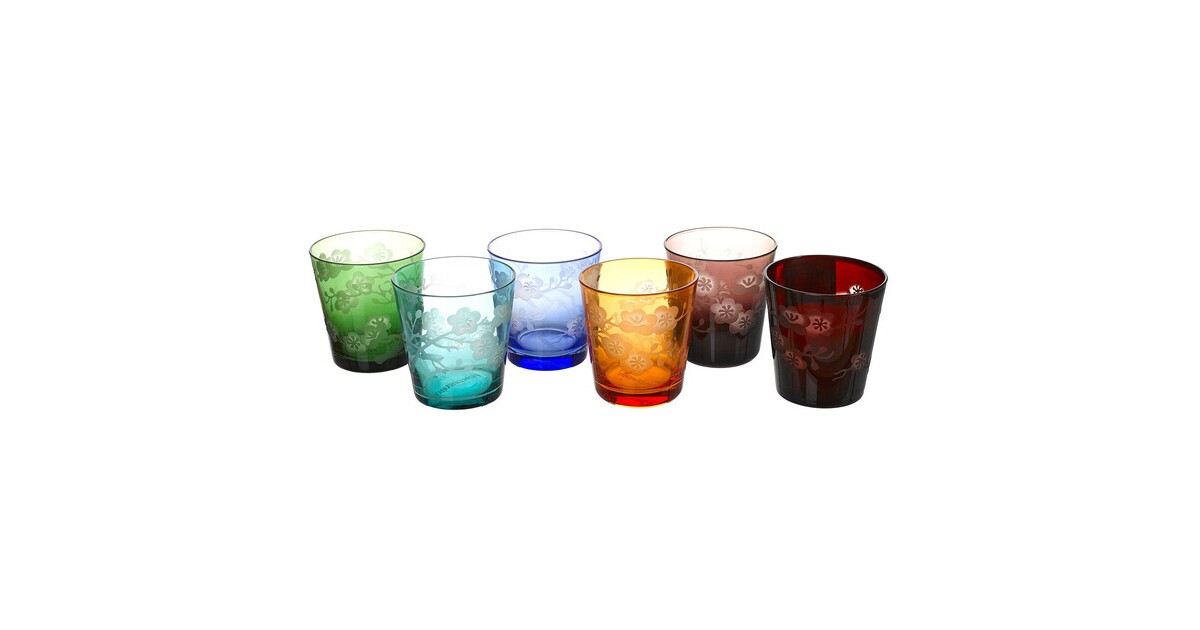 POLSPOTTEN Blossom Glass Set of 6