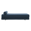 Softline - Lubi - Canapé-lit - bleu/feutre 846/LxPxH 203x65x82cm/avec matelas en mousse à froid/incl. bolster
