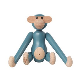 Kay Bojesen Denmark - Figure en bois singe mini hêtre