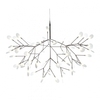Moooi - Heracleum - Lustre / Suspension - nickel/transparent/Ø 98cm