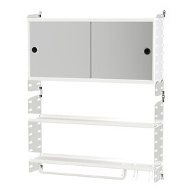 String - Wandregal Badezimmer 75x50x20cm