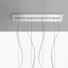 Foscarini - Mehrfach Baldachin 90 - weiß/LxBxH 90x14x5.5cm/für 4-6 Leuchten (je nach Leuchte)