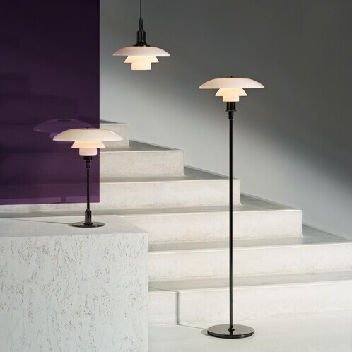 Louis Poulsen - PH 3 1/2-3 Glass Suspension Lamp