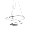 Artemide - Pirce Mini LED Pendelleuchte - weiß/matt/dimmbar Push/3000K/3313lm/CRI=90/LxBxH 69x67x23cm